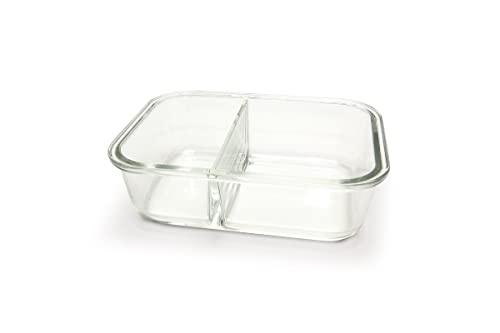 Iris 8616-V GLASS CONTAINER 1360 ML - DIVIDED, Edelstahl, Mehrfarbig von Iris Barcelona