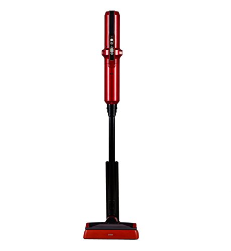 Iris Ohyama KIC-SLDC4 Rechargeable Stab- und Handstaubsauger (kabellos, 23,6 x 16,2 x 100,3 cm) rot von Iris Ohyama