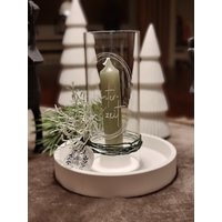 Raysin Windlicht ~ Kerzenteller Winterdeko Winterzeit von IrisBastelecke