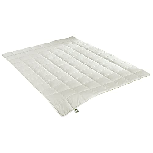 Irisette Greenline Leichtsteppbett Baumwolle ECO 100% Baumwolle Wärmestufe 1 Größe 155x220 cm von Irisette