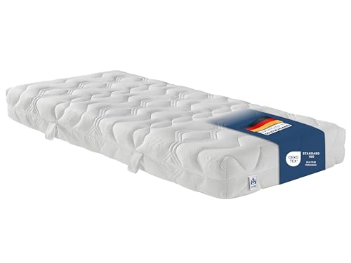 Irisette Lotus orthopädische 7-Zonen 500er Tonnentaschenfederkernmatratze, Härtegrad 4 (fest), 80 x 200 cm, Öko-Tex zertifiziert, produziert nach deutschem Qualitätsstandard Irisette Lotus orthopädische 7-Zonen 500er Tonnentaschenfederkernmatratze, Härtegrad 4 (fest), 80 x 200 cm, Öko-Tex zertifiziert, produziert nach deutschem Qualitätsstandard von Irisette