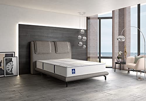 Irisette Rügen 1.000er Tonnentaschenfederkernmatratze, Wendematratze mit 7 Zonen, Härtegrad 4, 100 x 200 cm, Öko-Tex zertifiziert, produziert nach deutschem Qualitätsstandard Irisette Rügen 1.000er Tonnentaschenfederkernmatratze, Wendematratze mit 7 Zonen, Härtegrad 4, 100 x 200 cm, Öko-Tex zertifiziert, produziert nach deutschem Qualitätsstandard von Irisette