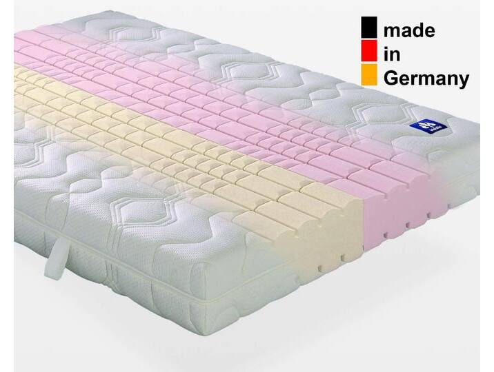 Badenia »Irisette Lotus« Komfortschaum-Kombikern Partner-Matratzen 200x200 cm / H4/H2 von Irisette