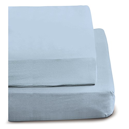 Irisette 0006_23_148287 Merkur, Biber-Spannbetttuch, 100 x 200 cm, bleu Irisette 0006_23_148287 Merkur, Biber-Spannbetttuch, 100 x 200 cm, bleu von Irisette