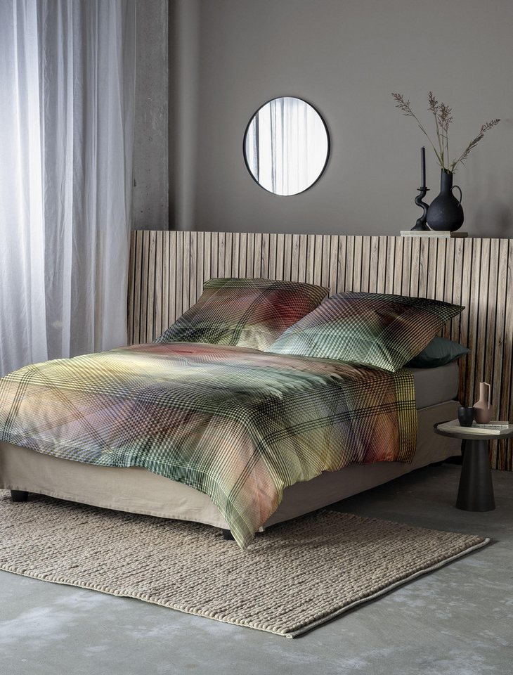 Irisette Bettwäsche Mako-Satin Bettwäsche Set Tokio 8570 135 x 200 cm multi, Baumwolle, 2 teilig, bettwäsche 135x200 baumwolle bettwäsche 135x200 mit reißverschluss von Irisette