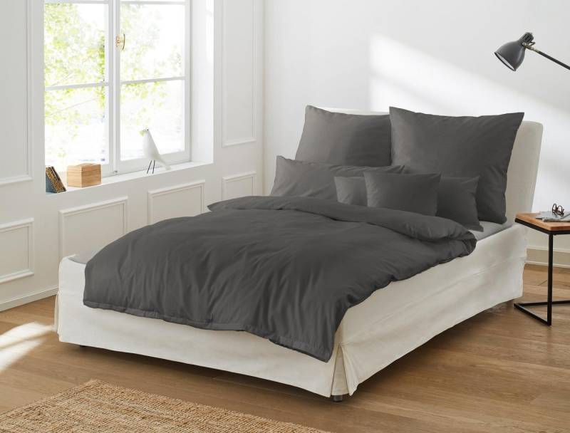 Irisette Bettwäsche Mako-Satin uni Bettwäsche Set uni Paris 8000 200 x 220 cm anthra, Baumwolle, 3 teilig, bettwäsche 200x220 baumwolle bettwäsche 200x220 mit reißverschluss Irisette Bettwäsche Mako-Satin uni Bettwäsche Set uni Paris 8000 200 x 220 cm anthra, Baumwolle, 3 teilig, bettwäsche 200x220 baumwolle bettwäsche 200x220 mit reißverschluss von Irisette