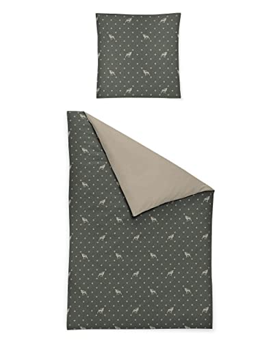 Irisette Feinbiber Bettwäsche Set Panda 8395 grün 135 x 200 cm + 1 x Kissenbezug 80 x 80 cm Irisette Feinbiber Bettwäsche Set Panda 8395 grün 135 x 200 cm + 1 x Kissenbezug 80 x 80 cm von Irisette