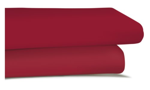 Irisette Jupiter 0008/68 190 x 200 cm Spannbetttuch bordeaux von Irisette