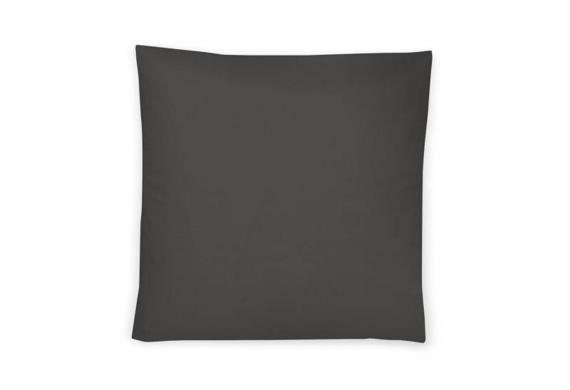 Irisette Kissenhülle Mako-Satin uni Kissenbezug Paris 8000 40 x 40 cm grafit, (1 Stück), Kissenbezug für Dekokissen Zierkissen Kissenhülle von Irisette