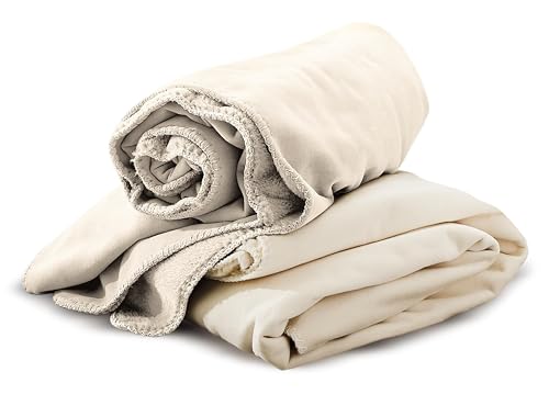 Irisette Kuscheldecke Cover 8952 | 80 natur - 150 x 200 von Irisette
