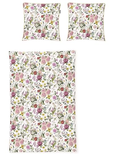 Irisette Mako-Satin Bettwäsche Glamour Mariestad weiß 1 Bettbezug 135 x 200 cm + 1 Kissenbezug 80 x 80 cm Irisette Mako-Satin Bettwäsche Glamour Mariestad weiß 1 Bettbezug 135 x 200 cm + 1 Kissenbezug 80 x 80 cm von Irisette