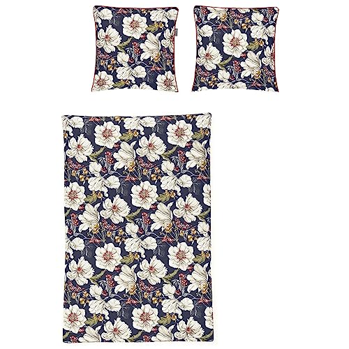 Irisette Mako Satinbettwäsche Glamour 8472 | 11 grau - 135 x 200 von Irisette