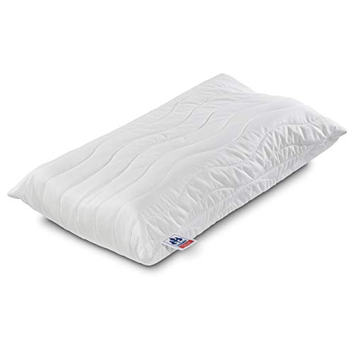 Irisette Nackenstützkissen Klaas mit Komfortschaumfüllung für Bezüge 40 x 80 cm, weiß von Irisette