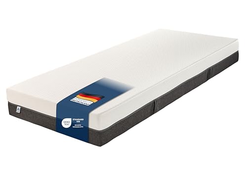 Irisette Selin orthopädische 7-Zonen 1.000er Tonnentaschenfederkernmatratze, Härtegrad 2 (weich), 140 x 200 cm, Öko-Tex Zertifiziert, entwickelt in Deutschland von Irisette