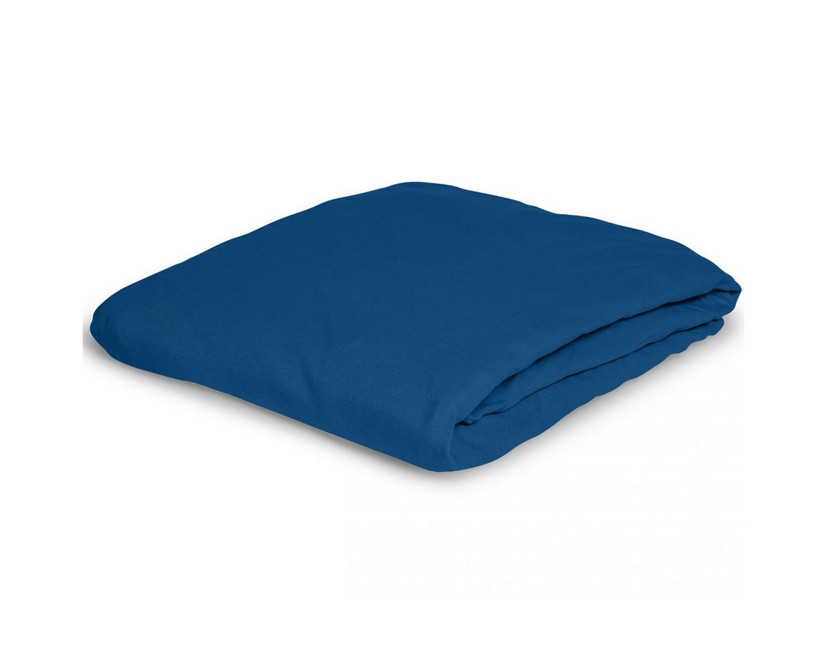 Irisette Spannbettlaken Irisette Mako Jersey Spannbetttuch Spannlaken Jupiter 180x200 200x200, Jersey, Gummizug: rundum, (1 Stück), Für Matratzen bis 25cm Höhe von Irisette