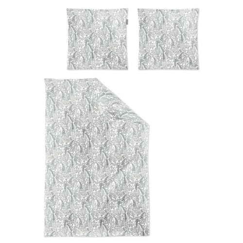 Irisette Tencel™ Lyocell Bettwäsche Lotus 8569 Salbei 1 Bettbezug 155 x 220 cm + 1 Kissenbezug 80 x 80 cm von Irisette