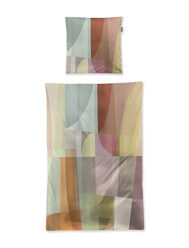 Irisette Wave Mako-Satin Bettwäsche 155x220 Karo Oliv Beere Sand 8592-90 Irisette Wave Mako-Satin Bettwäsche 155x220 Karo Oliv Beere Sand 8592-90 von Irisette