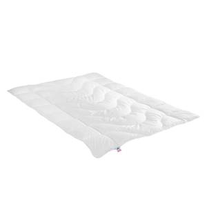 home24 Steppbett Lara leicht 135 x 200 cm Weiß Baumwollstoff von home24