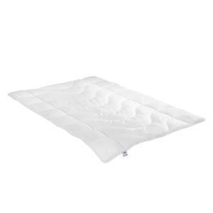 home24 Steppbett Lotte Mono 155 x 200 cm Weiß Webstoff von home24