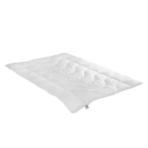 home24 Steppbett Lotte Mono 155 x 220 cm Weiß Webstoff von home24