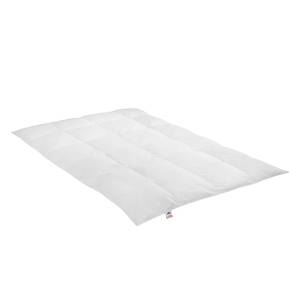 home24 Kassettendecke Edda warm 200 x 200 cm Weiß Baumwollstoff von home24