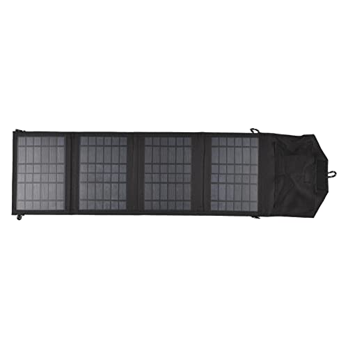Irishom 14W Faltbarer Sonnenkollektor Tragbarer Solarstrom-Sonnenkollektor Solarmodul-Panel Tragbarer hocheffizienter Sonnenkollektor mit Zwei USB-Anschlüssen von Irishom