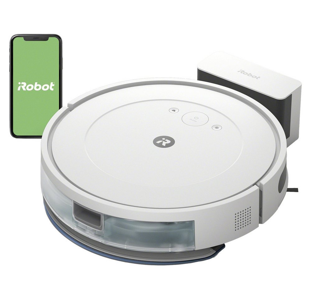 iRobot Saugroboter iRobot Combo Y0112 Saug-und Wischroboter Weiß App gesteuert, Sprachges iRobot Saugroboter iRobot Combo Y0112 Saug-und Wischroboter Weiß App gesteuert, Sprachges von Irobot