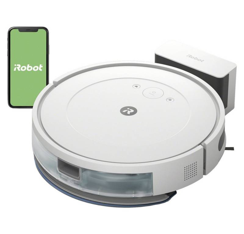 iRobot Saugroboter iRobot Combo Y0112 Saug-und Wischroboter Weiß App gesteuert, Sprachges von Irobot