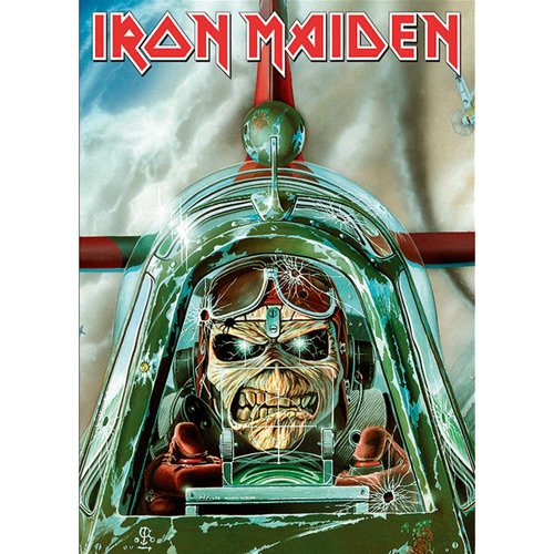 Happy Fans Iron Maiden - Postkarte Aces High von Iron Maiden