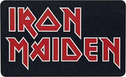 Iron Maiden Frühstücksbrettchen, Kunststoff, schwarz, 23.05 x 14.05 x 0.2 cm von Iron Maiden