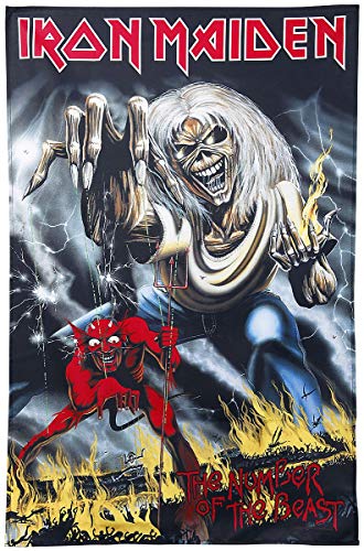 Number of the Beast Textil Poster von Iron Maiden