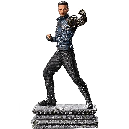 Iron Studios Bucky Barnes The Falcon and The Winter Soldat Statue 1/10 von Iron Studios