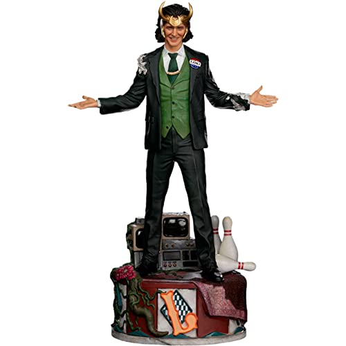 Iron Studios - Marvel Loki Präsident Variant Statuette Maßstab 1:10, 25 cm von Iron Studios