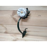 Türgriff, Metallgriff, Blumen Daisy von IronUA