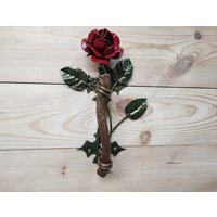 Türgriff, Metallgriff, Rose, Blumen-Türgriff von IronUA