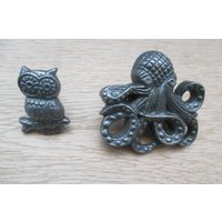 Gusseisen Novelty Rustikale Kabinett Knäufe Möbel Schrank Schublade Knauf Griff Kleiderschrank Runde von IronmongeryWorld