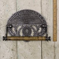 Küchenrollenhalter Wählen Sie Aus 3 Designs Gusseisen Rustikal Industrie Vintage Altes Bauernhaus Landhaus Antike Küche Papierspender von IronmongeryWorld