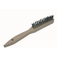 Drahtbürste V2A 3rhg rostfrei, 0,30mm Draht von Ironside