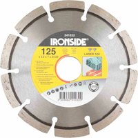 Ironside - Diamant-Trennscheibe Typ laser 500 125 mm, 2,2/6mm Rand segmentiert von Ironside