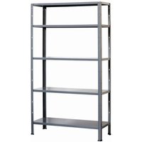 Steckregal Metal 200 x 100 5 Böden, Tragkraft 120 kg von Ironside