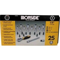 IRONSIDE Steckschlüsselsatz 1/4  (6.3 mm) 244002 von Ironside