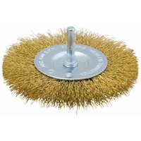 Scheibenbürste verm100 mm 0,3 mm gewellt, 6 mm-Schaft von Ironside