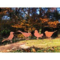 Edelrost Vogel 15 cm von Irony24