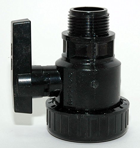 Irritec Monoghahn-Kugelhahn aus PVC mit männlich/weiblichem Gewinde-2"x2" von Irritec