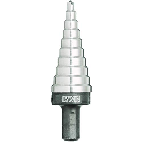 Irwin 4M Stufenbohrer 4 mm - 22 mm in 2 mm Stufen, 10502853 IW10502853 Blau 90 x 0.5 mm von IRWIN