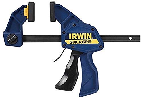 Irwin Quick-Change Einhand-Zwinge 910 mm, Haltekraft 135 kg, Spreizfunktion, T536QCEL7 von IRWIN