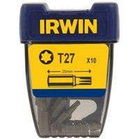 Torx-Schraubendreher-Bit 1/4' 25mm 10 Stk T27 - I-10504355 von Irwin