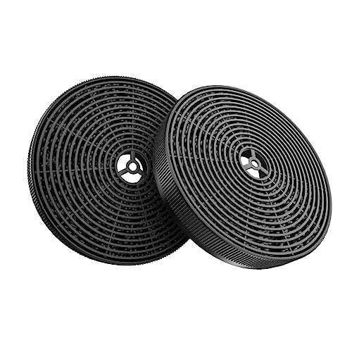 IsEasy Umluft Aktivkohlefilter, 2er Kohlefilter Ersatzfilter, Original Dunstabzugshaubenfilter Zubehör Filter für Dunstabzugshaube 60cm & 90cm von IsEasy