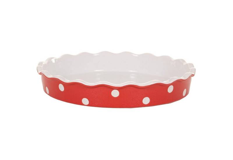 Isabelle Rose Backform Isabelle Rose Quiche Tarte Form aus Keramik 26 x 26 x 5 cm von Isabelle Rose