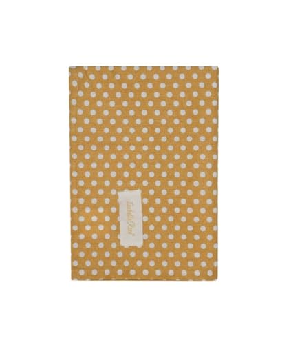 Isabelle Rose Geschirrtuch gelb weiße Punkte Baumwolle senfgelb 50 x70 cm, HDTE110 von Isabelle Rose